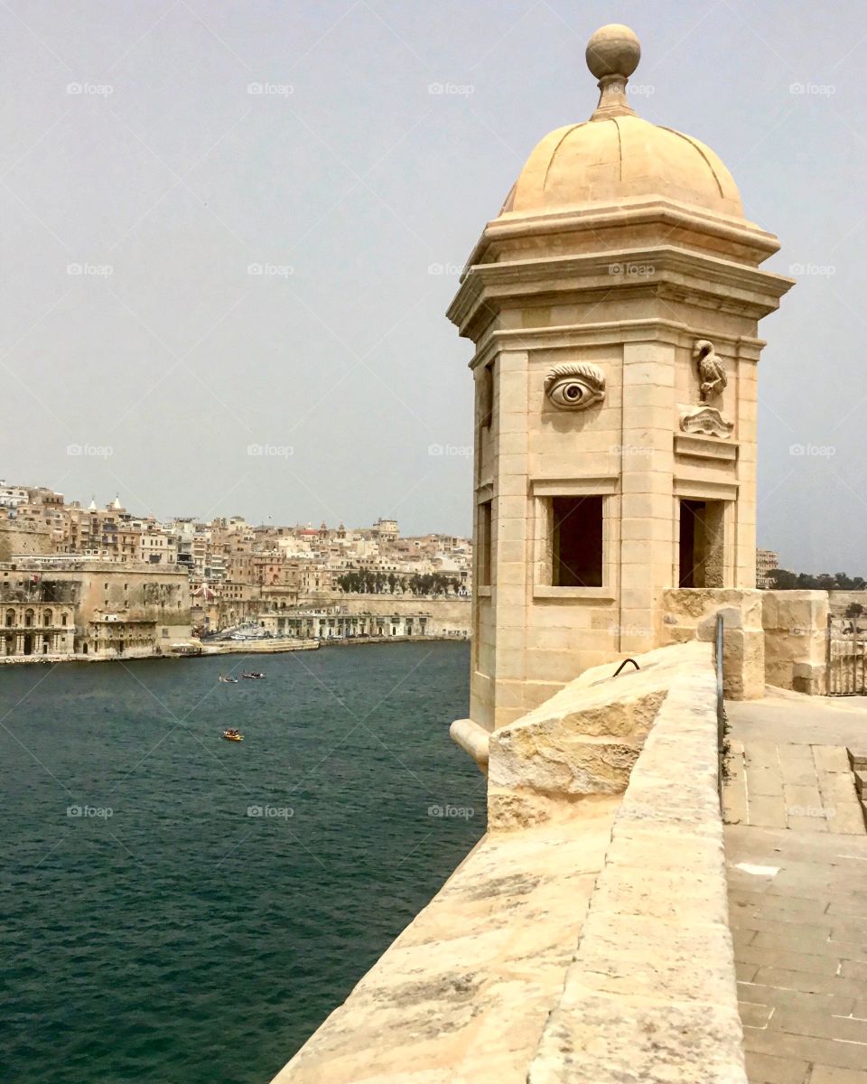 Watchtower over Grand Harbour 