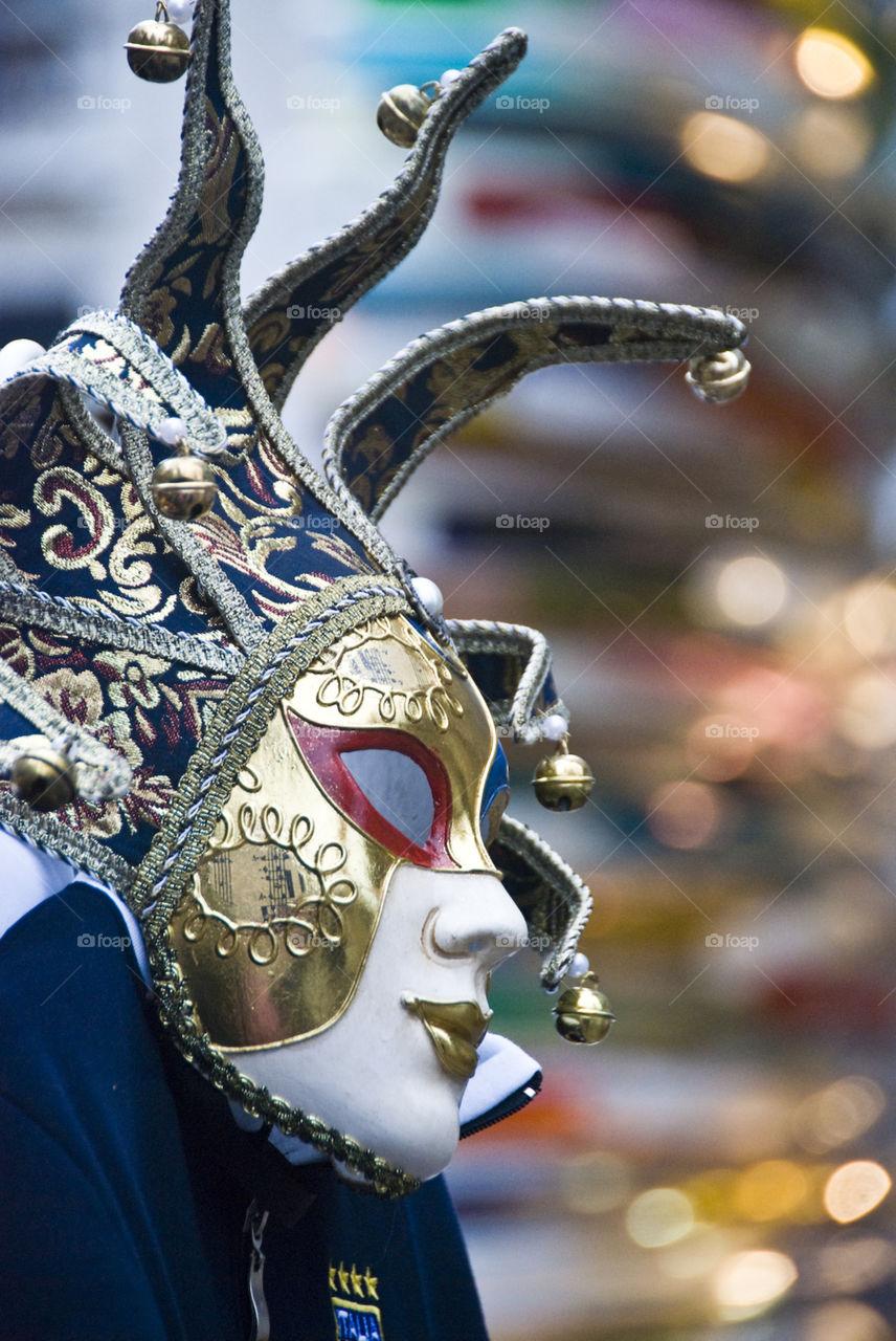 Venetian opera mask
