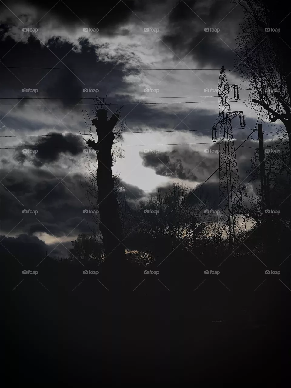 Evening sky