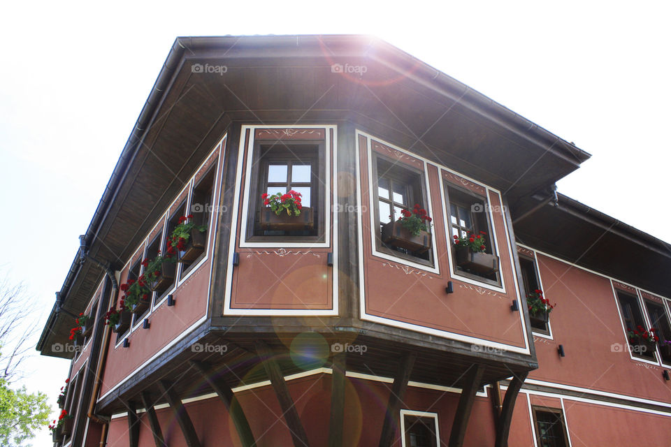 Old and beautiful house in Plovdiv, Bulgaria