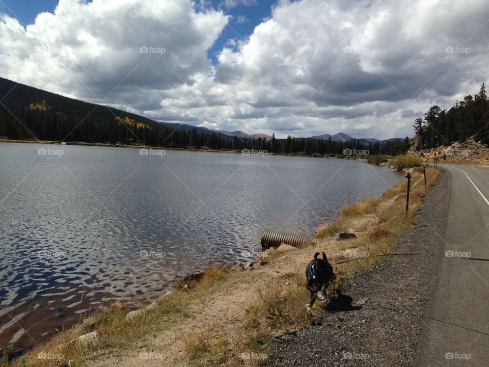 Colorado Scenic Drive echo lake
