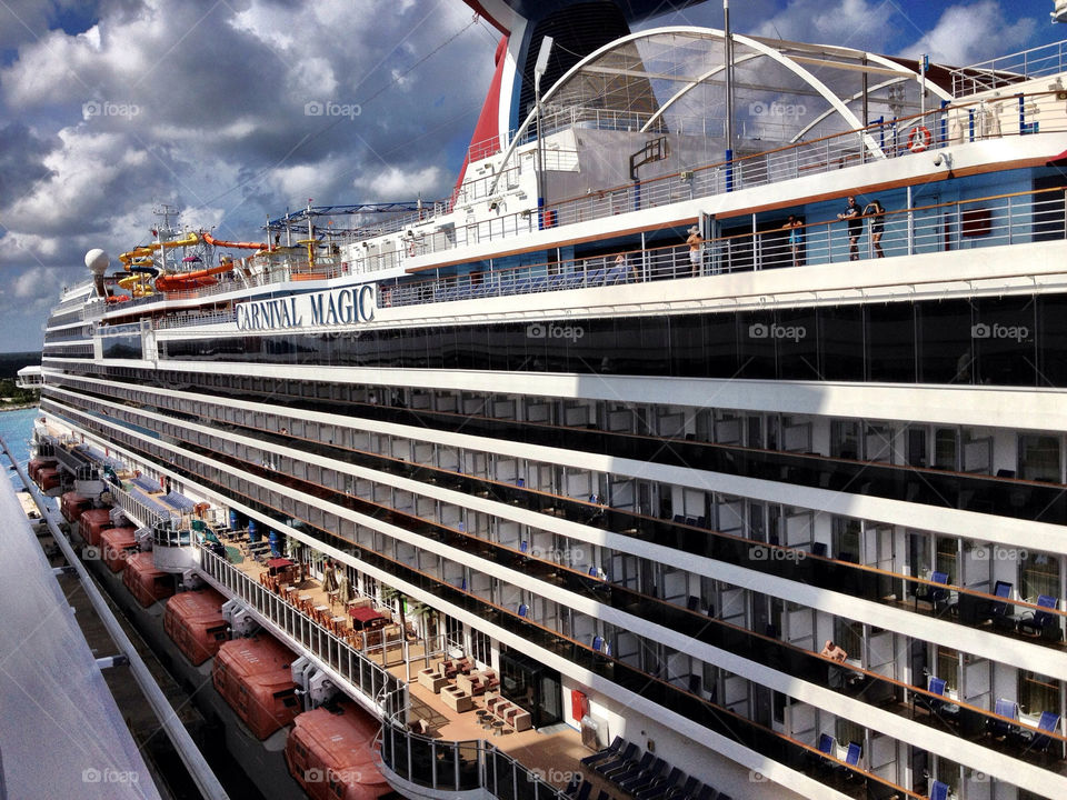 carnival balcony magic ship by htownchowdown