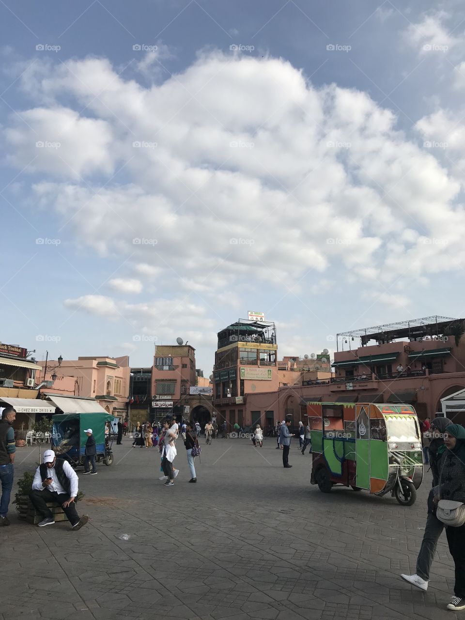 Praça Jema el fna, Marrakech 