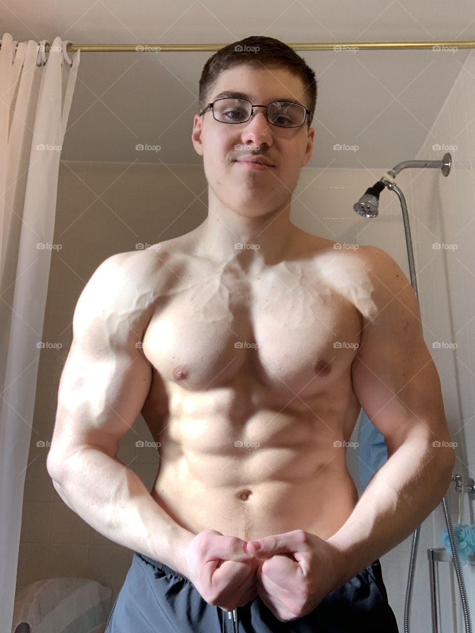 Teen bodybuilder 