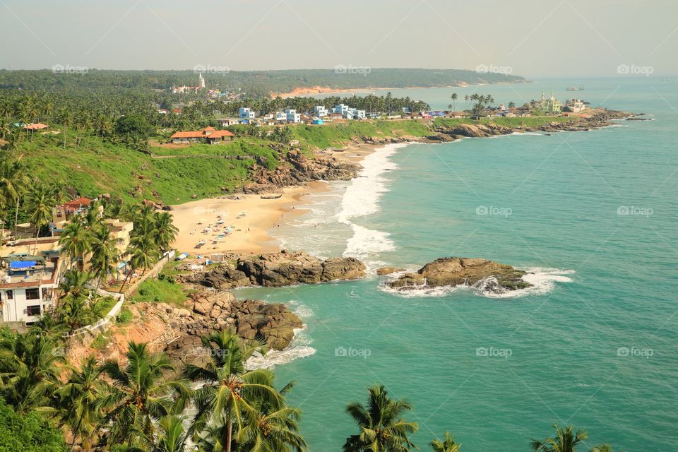 Great view in Kerala in India