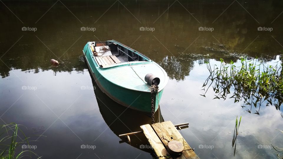 Lonely boat