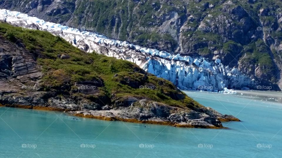 View of Alaska's glacier