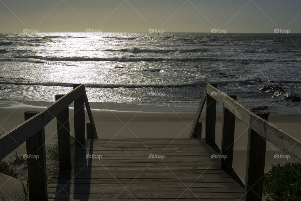 ocean view from boardwalk
