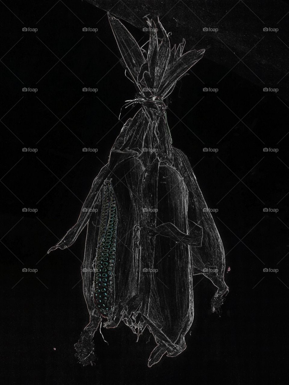 Corn with magic tool