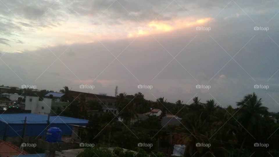 sky and clouds design