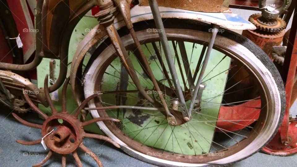 Old bicycle