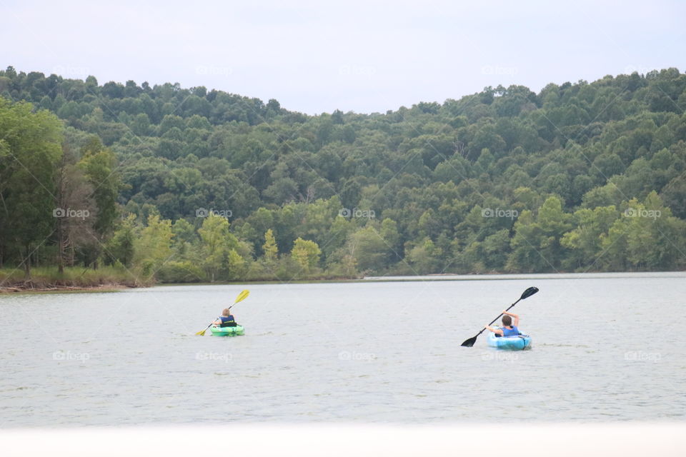 Exploring the lake