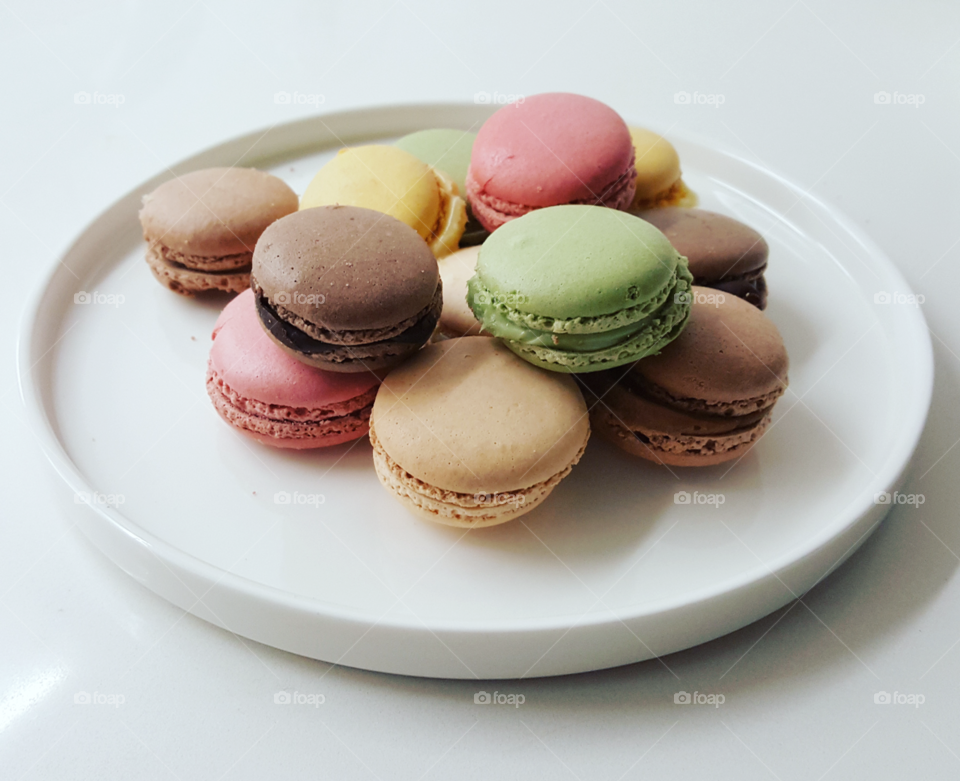 Sweet macarons