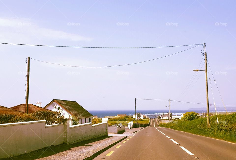 street that leads you to the sea