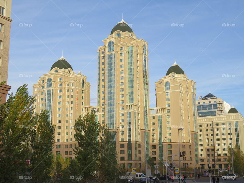 Astana buldings Kazahstan