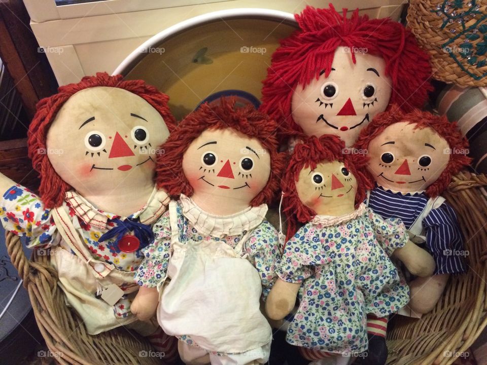 Raggedy Ann Dolls