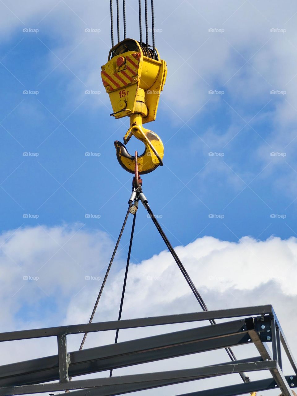 Crane Lifting Load