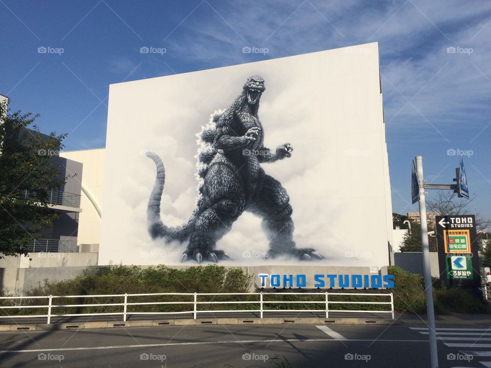 Godzilla toho carpark