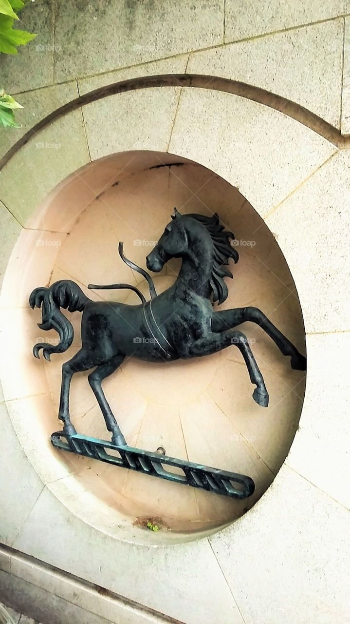 The Black Horse - Financial Bank Icon
