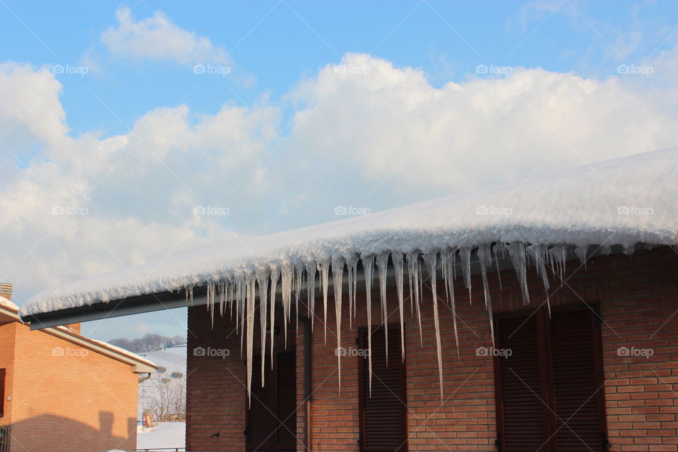 ice stalactite