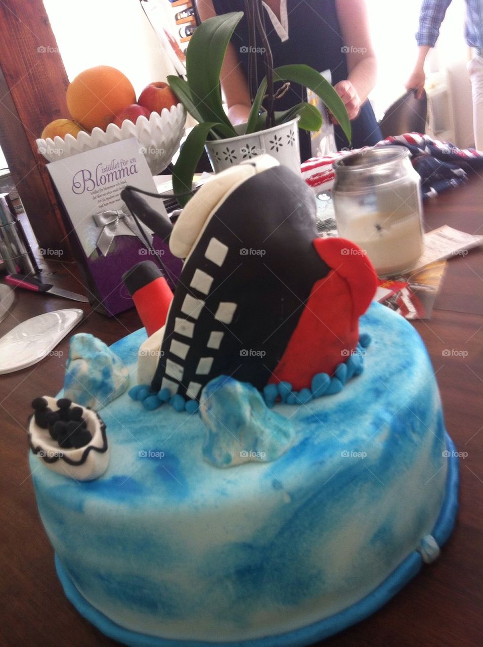Titanic cake 