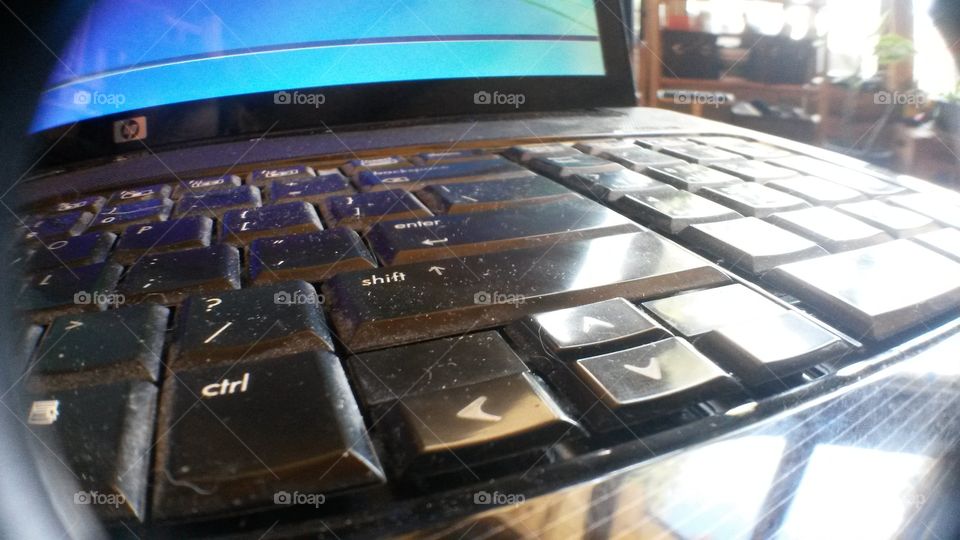 Keyboard closeup
