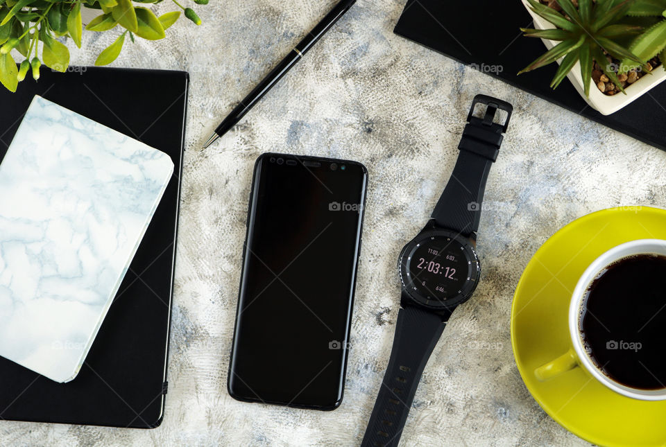 Samsung Phone and Watch