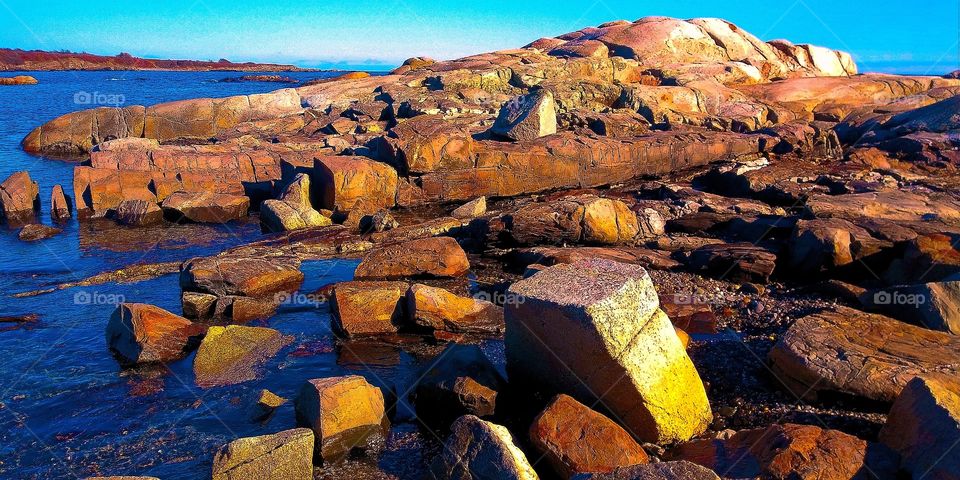 Rocky shores