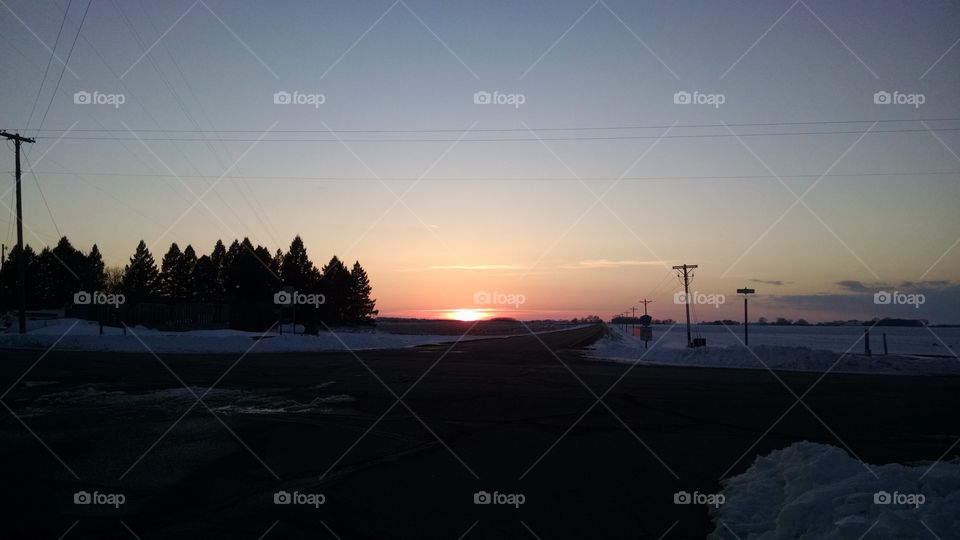 Sunset, Landscape, Dawn, Water, Light