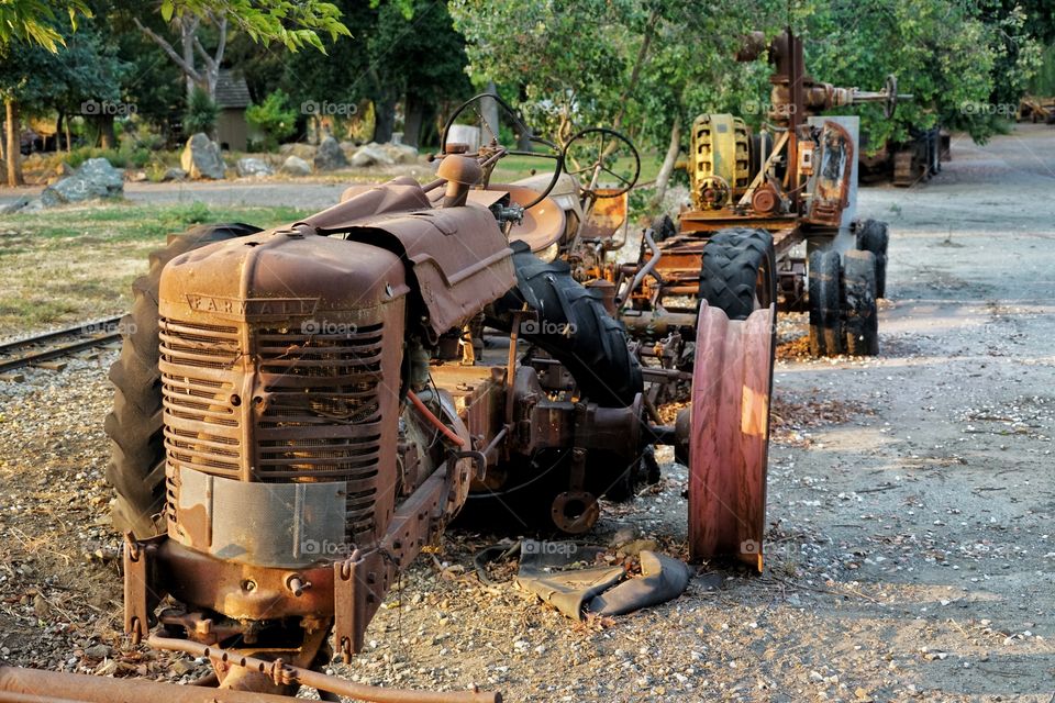 Rusty Old Farm Equipment 