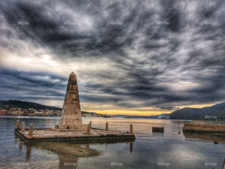 Lovely sunset in Kefalonia island!