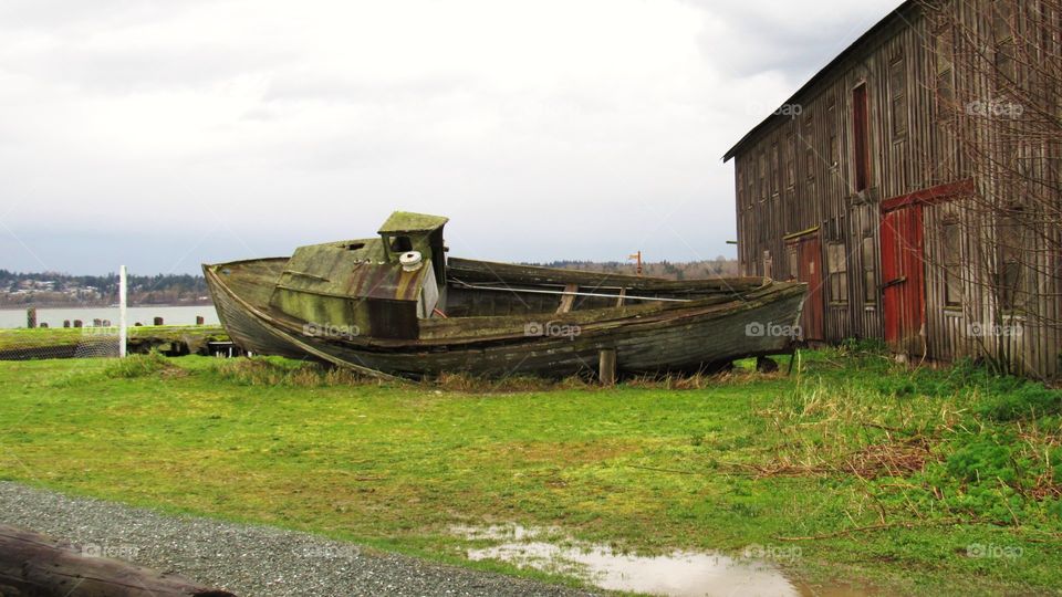 Rustic boat