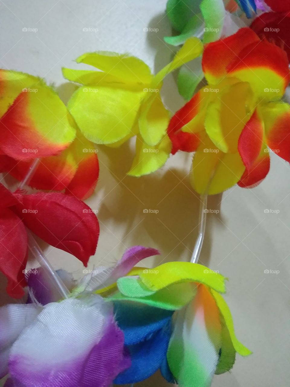 Colorful garland. It's summer time!