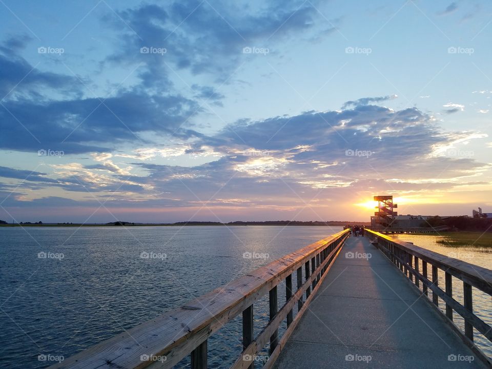Sunset on the Boardwalk