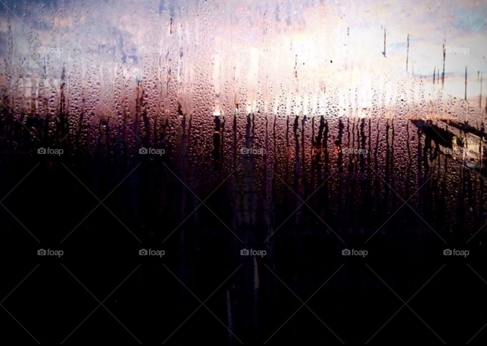 Rainy day in the morning 