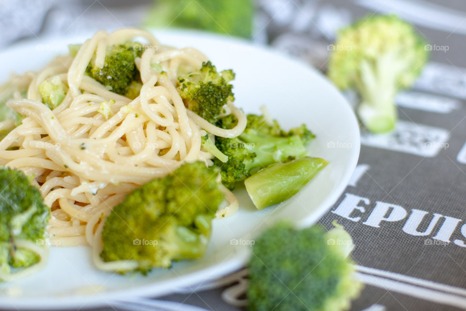 Pasta with broccoli 