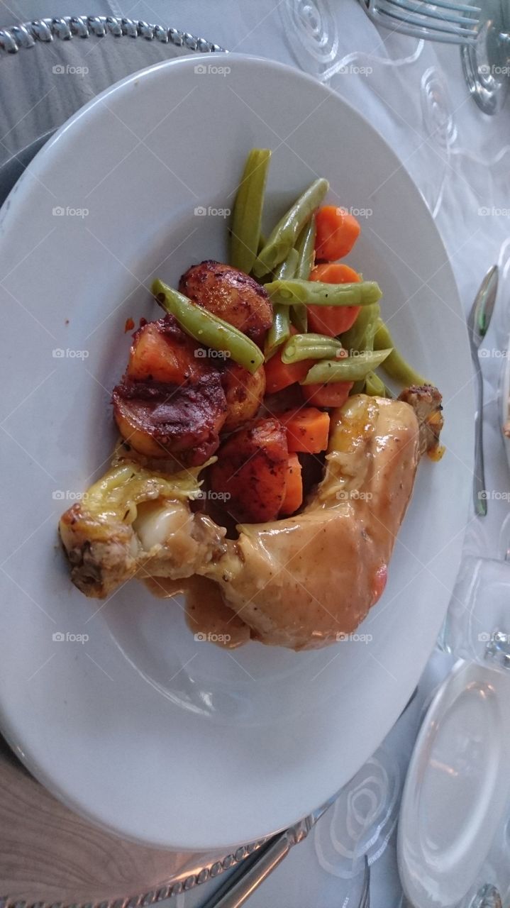 pollo con salsa de tamarindo