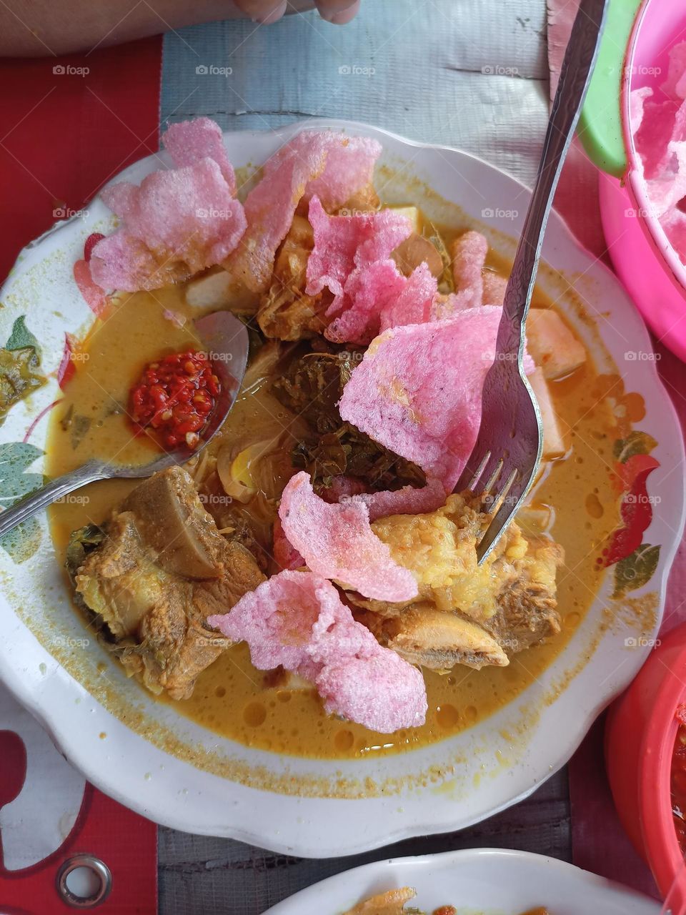 Delicious Traditional Meal From Indonesia