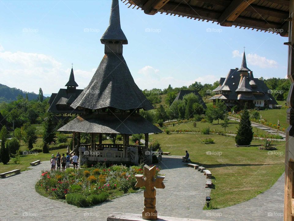 Barsana Monastery , Maramures, Romania