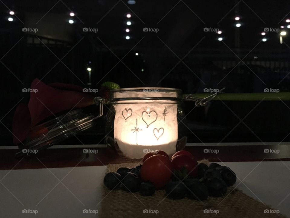 wedding candle light