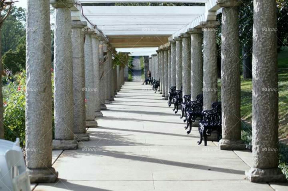 columns of hall