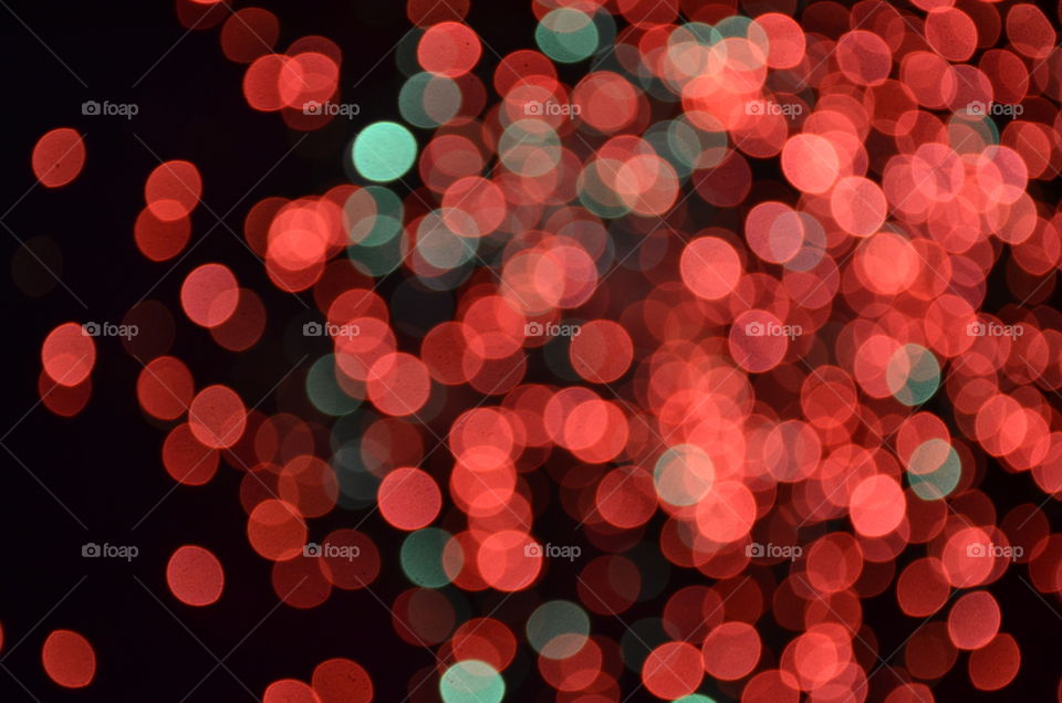 Defocused lights