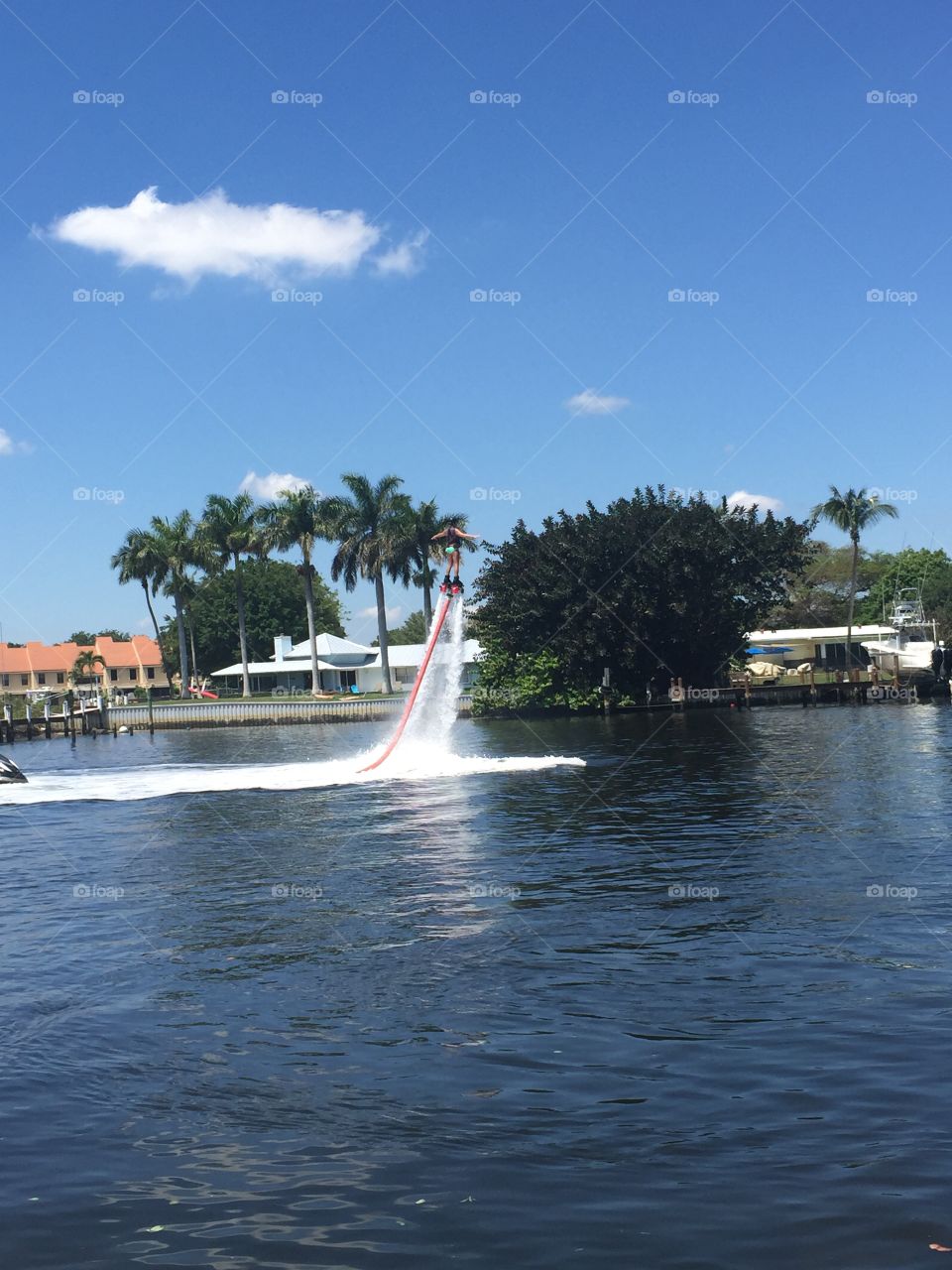 Flyboarding . Southern Florida 