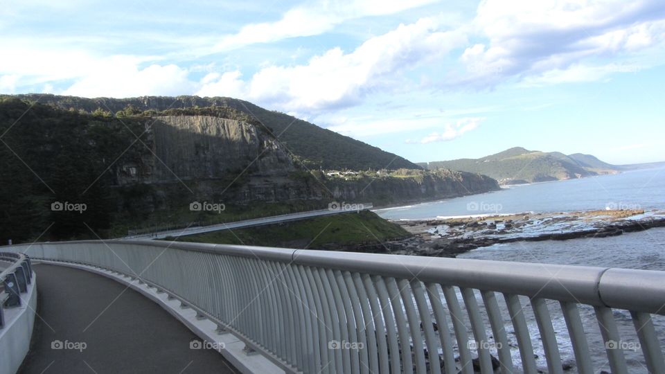 I like the simple shot it was really good to emphasise the leading lines of the bridge 