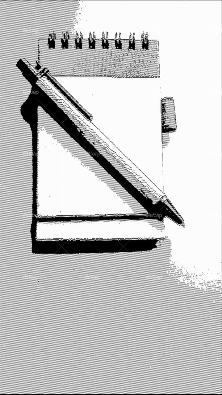 блокнот,карандаш