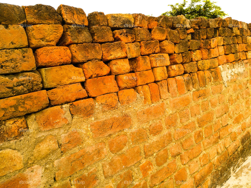 Old brick wall texture