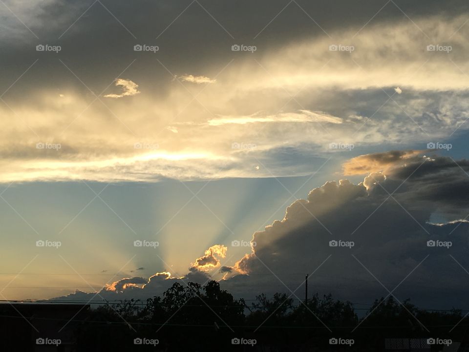 Tucson clouds 