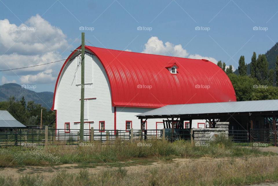 red barn