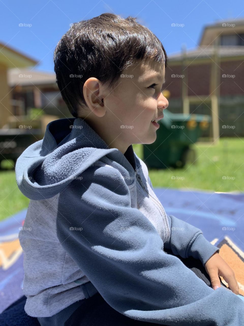 I asked God what’s my purpose in this world, then my son smile at me. Now I know, I love you more.