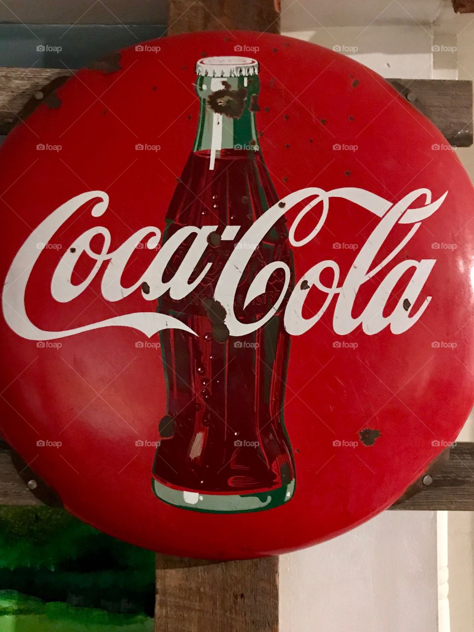 Vintage Coca-Cola sign